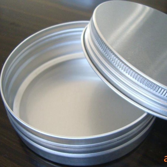 厂家供应15ML螺纹铝盒 固体香膏铝盒 化妆品试用装铝盒