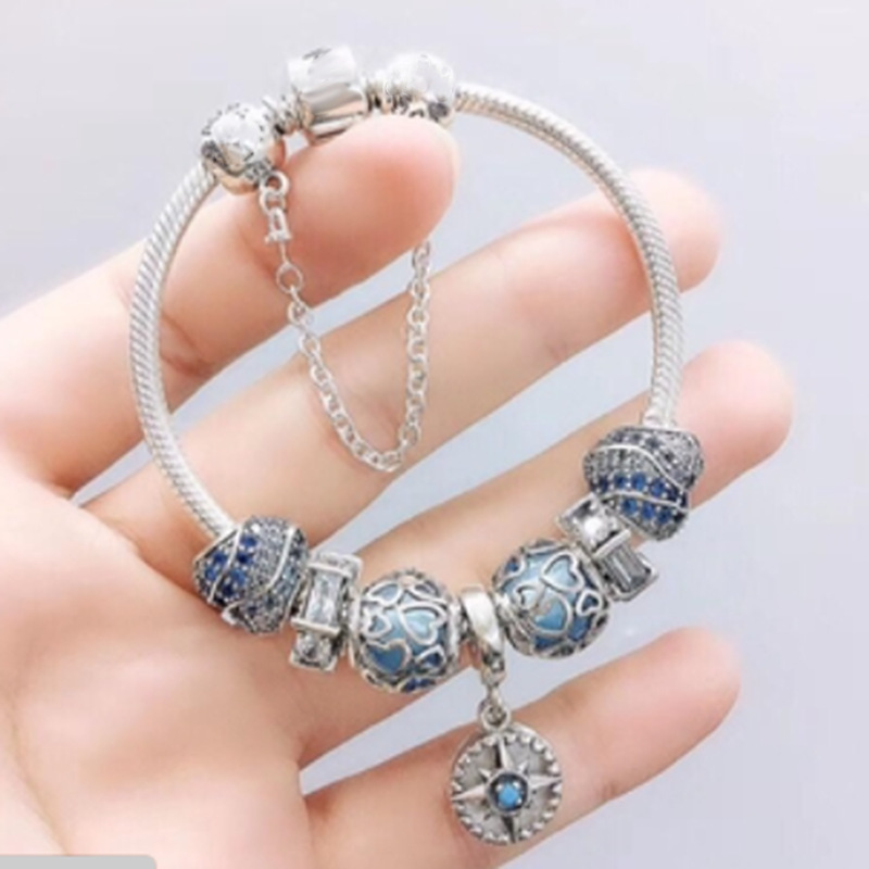 Bracelet VIP Order & Style Pan Duoduo Halloween Cartoon Beaded DIY Heart Zircon Snake Bone Chain Bracelet