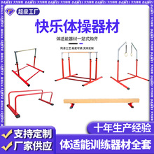 儿童体适能训练器材单杠双杠高低杠吊环少儿快乐体操室内单杠组合