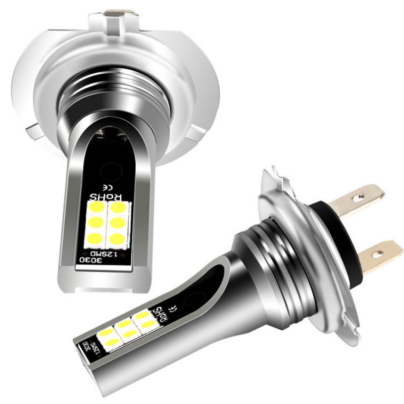 Lámpara de niebla 3030 12LED H7 DC12V - 24V 24W Lámpara de niebla LED