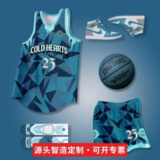 美式篮球服套装定制工厂成人大学生比赛训练队服透气团队印字订制
