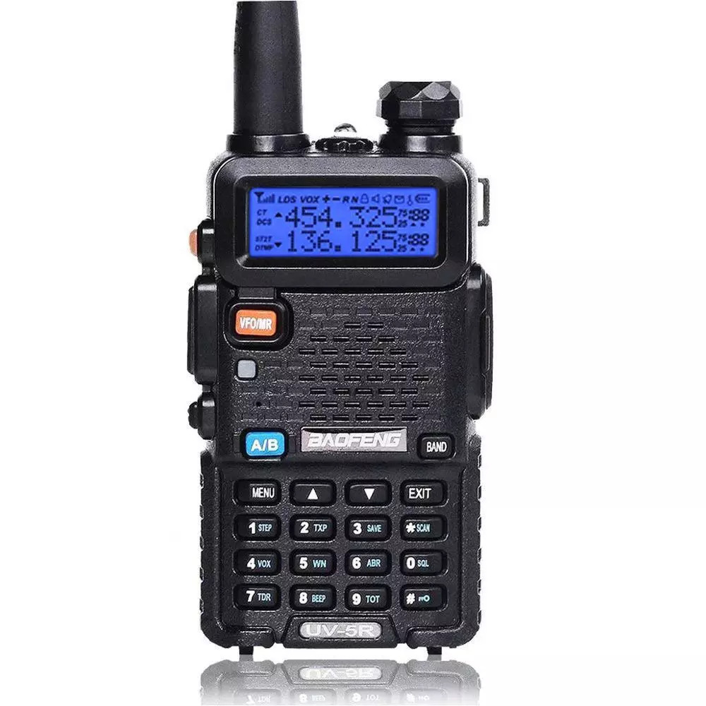 BAOFENG UV-5R camuflaje de alta potencia inalámbrico de mano walkie-talkie insignia de suministro directo de fábrica al por mayor