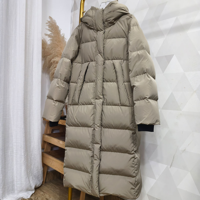 三防95绒东北及寒加厚长款羽绒服24过膝情侣外套冬504323防风防水|undefined