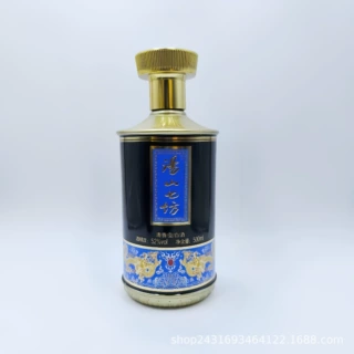 厂家直销 500ml 复古形 烤花喷釉 玻璃酒瓶 装饰瓶 白酒瓶  加厚