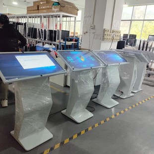 32inch Horizontal Touch All-In-One Machine / Capacitive Touch K-Type Vertical / Black and White Computer / Android Book Borrowing Inquiry Machine