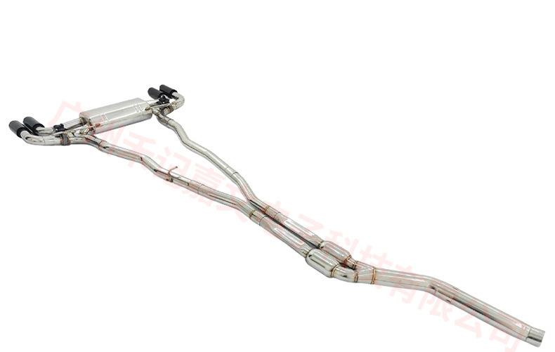 Suitable for Bmw 540I G30 B58 Stainless Steel Mid-Tail Muffler Catback Exhaust Pipe Modification