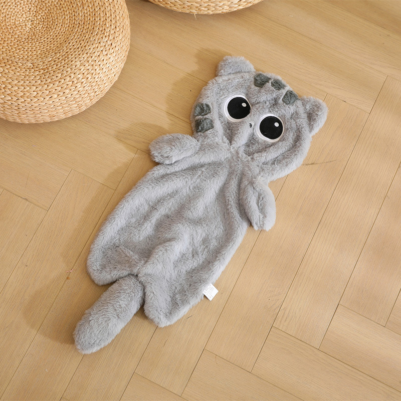 Gray cat leather shell