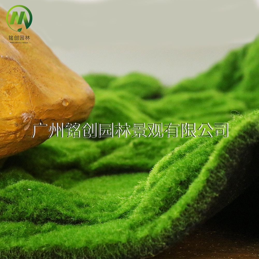 Césped de musgo artificial para micropaisajes, césped de musgo sintético para decoración de interiores, césped de musgo artificial flocado