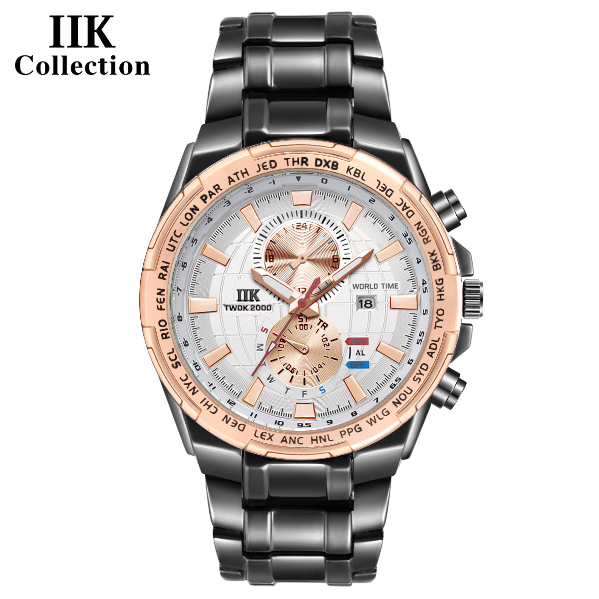 Black rose white face