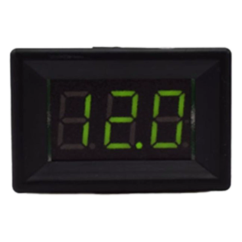 С корпусом 0,36 дюйма трехпроводной вольтметр цифровой дисплей постоянного тока измеритель напряжения Цифровой вольтметр