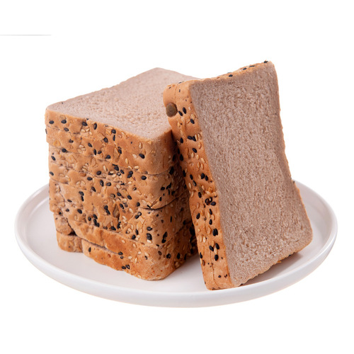 Low-fat whole grain rye whole wheat bread no added sugar coarse grain breakfast bread meal replacement toast snack small bag wholesale manufacturer
