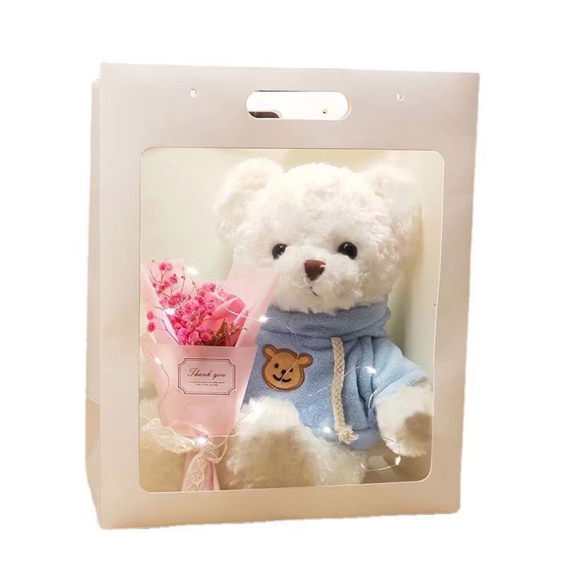 Regalos de cumpleaños juguetes de peluche muñeca novia para enviar a una chica especial Qixian Día de San Valentín
