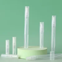 Оптовая продажа 2 ml3 ml пуговица парфюмерная ручка флакон духов 5ml пластиковый распылитель бутылка пробная версия парфюмерии образец