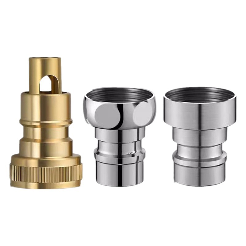 4-Point Washing Machine Tip Water Stop Valve Washing Machine Pipe Tip Replacement Head Water Inlet Pipe Interface Faucet Accessories