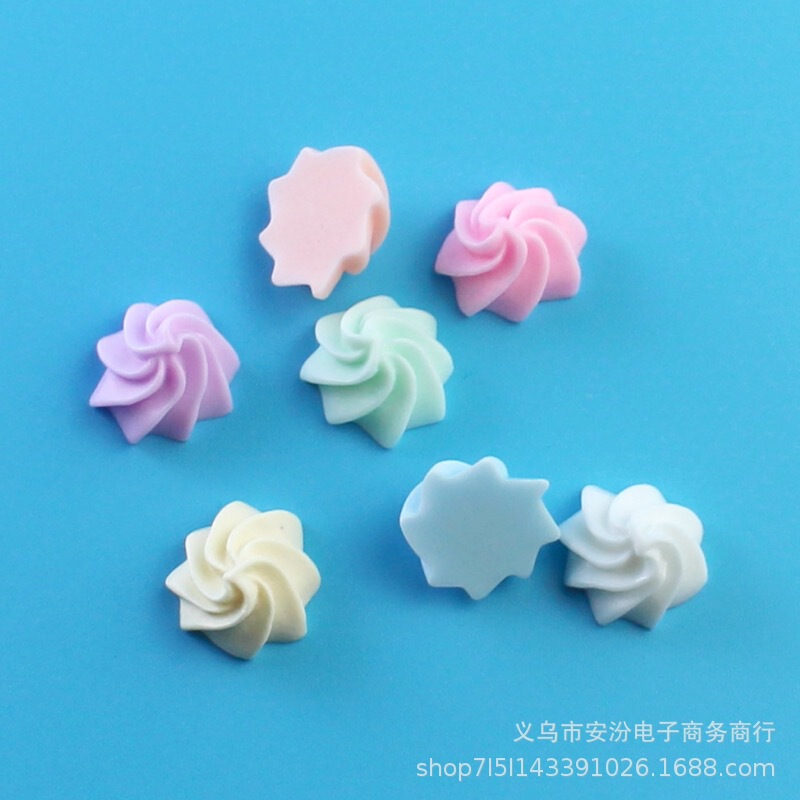 Macaron Color Imitation Food and Play Cream Granules Mobile Phone Case Cream Gel Hair Accessories Material DIY Handmade Resin Accessories