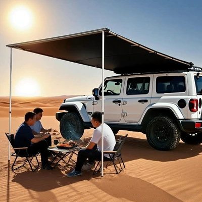 Car Sunshade, Avtomobil yan çətirləri - vinyl-canopy-16x25