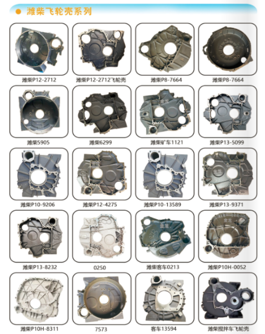 In-stock supply of flywheel 1003088752 suitable for Weichai P8 engine