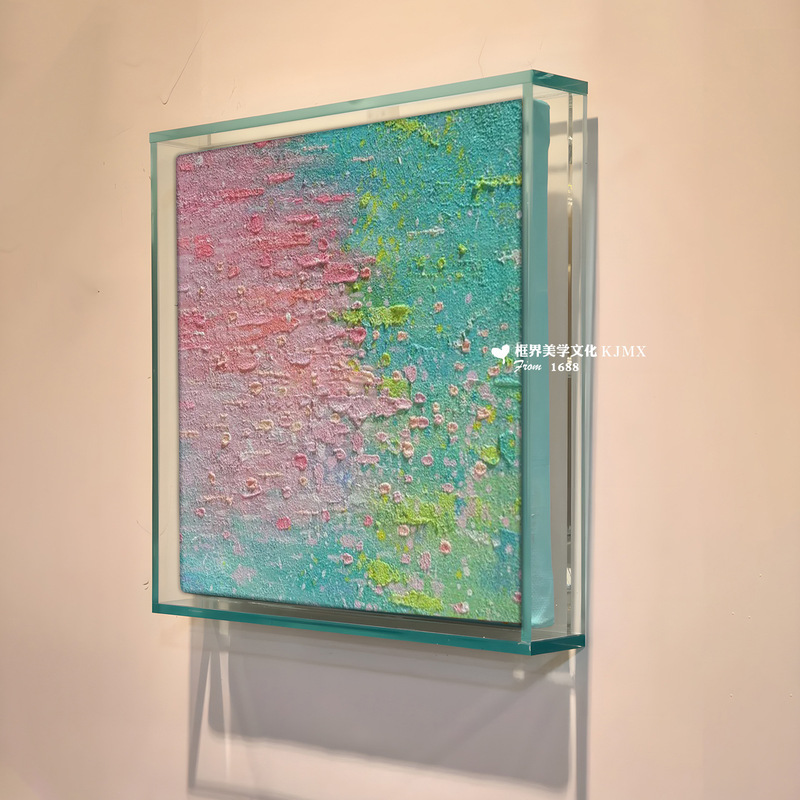 Acrylic Embedded Oil Painting Decorative Picture Frame Suspended Framed Wall Print Acrylic Picture Frame DIY Self-Framing Acrylic Embedded Oil Painting Decorative Picture Frame Suspended Framed Wall Print Acrylic Picture Frame DIY Self-Framing