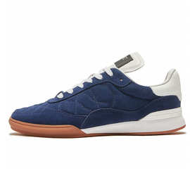 2024新款小香风菱格真皮圆头系带平底休闲运动鞋百搭舒适小球鞋女