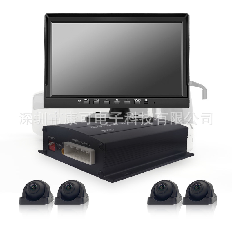 (2개) 공장 도매 버스 버스 BSD 버전 360 도 파노라마 뷰 시스템 HD 4 방향 모니터링