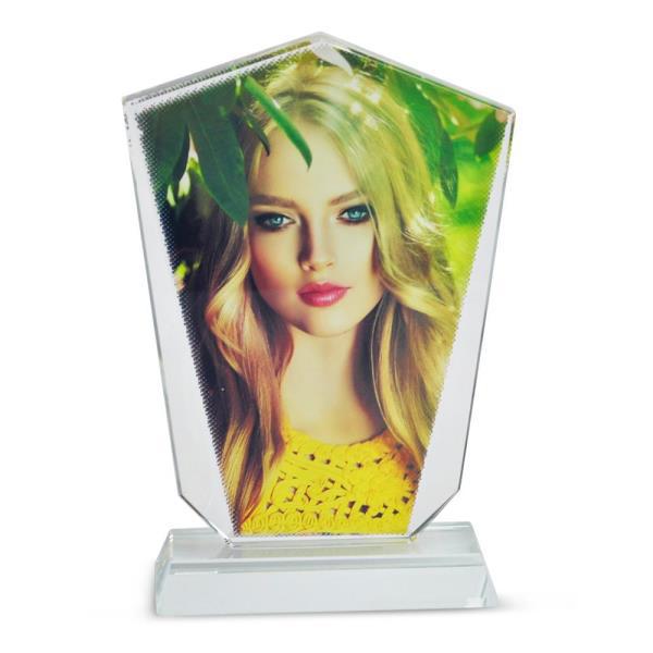 Adornos de cristal sublimación de transferencia de calor artesanías de cristal DIY materiales de artesanía cristal blanco embrión de transferencia de calor pintura consumibles