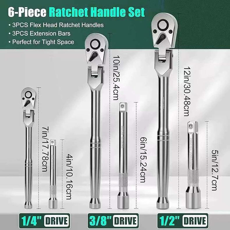Set, adjustable wrench