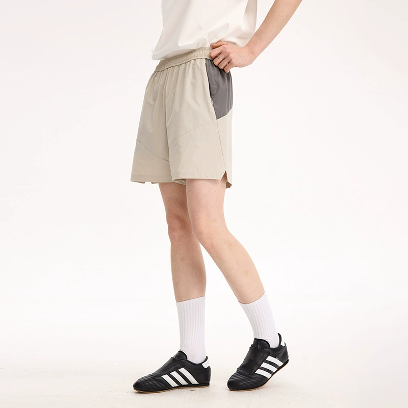 Summer travel light and thin elastic breathable quick dry sports shorts for camping for hiking