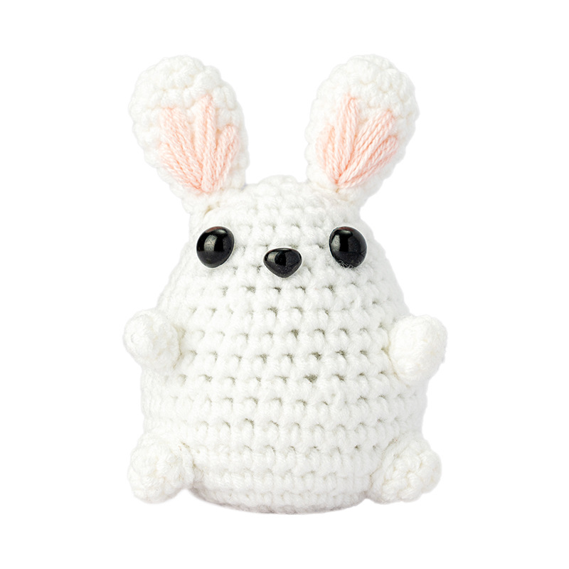 Amazon material de ganchillo paquete traje de bricolaje a mano de lana de ganchillo animal inglés instrucción enseñanza Video