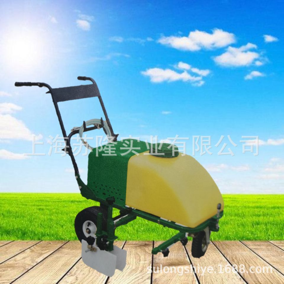 美神LYHXJ10A运动场划线机  田径场切划线 划线车