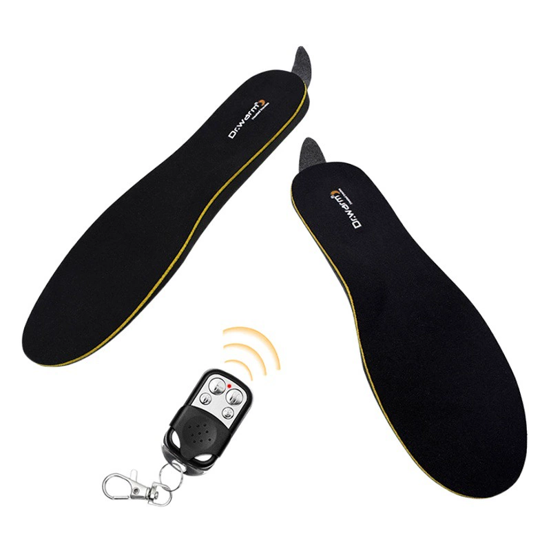 Новая стелька с электрическим подогревом, дистанционное управление, трехступенчатая регулировка температуры, зимняя уличная интеллектуальная стелька, можно разрезать