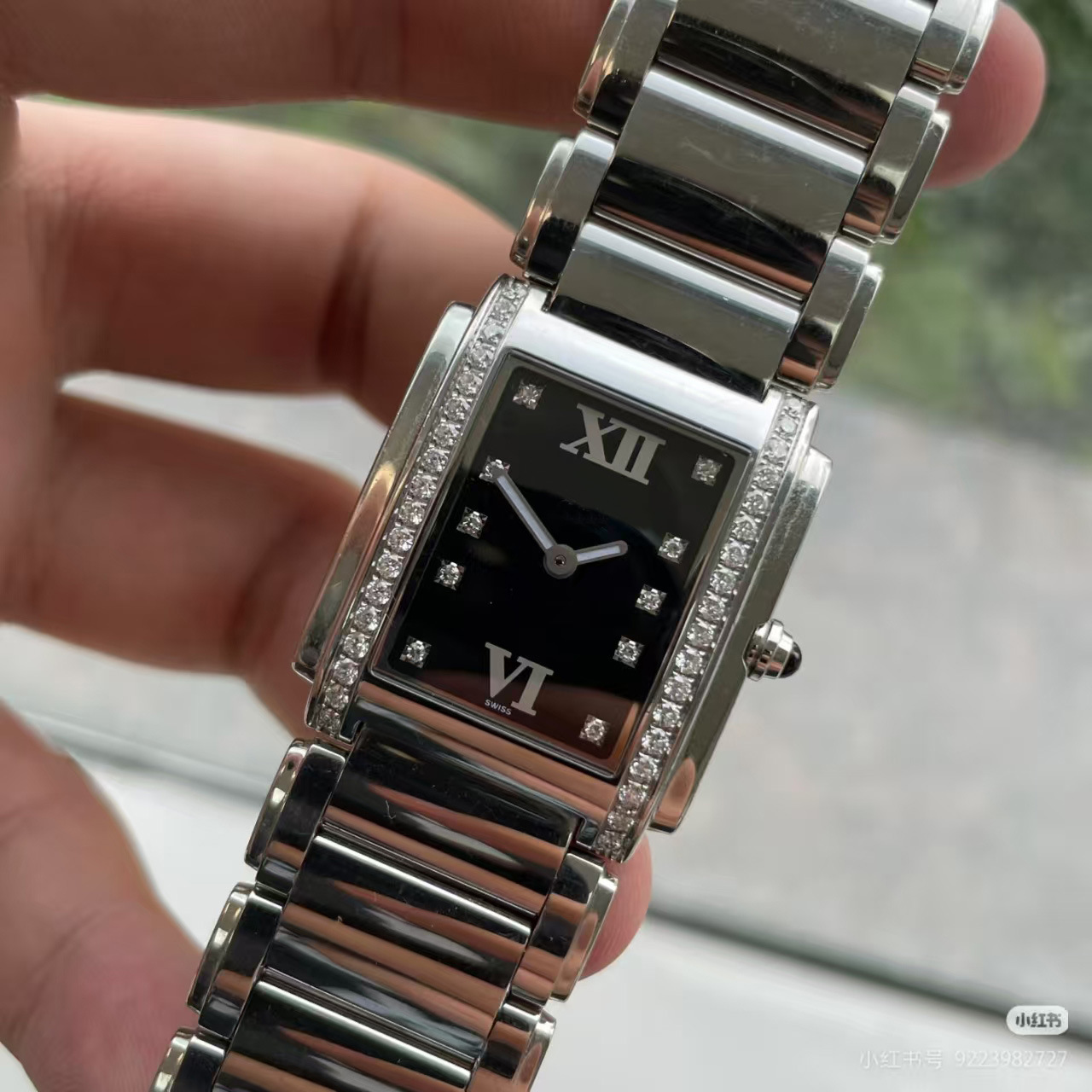 Source Factory Simple Elegant Steel Band Watch Wholesale Ladies Niche Accessible Luxury Stylish Square Plate Waterproof Quartz Watch