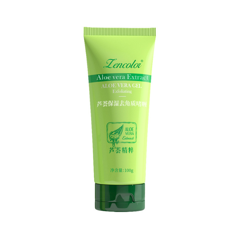 gel exfoliante de aloe vera, limpieza facial profunda, suave exfoliant facial, exfoliante corporal, fábrica de barro