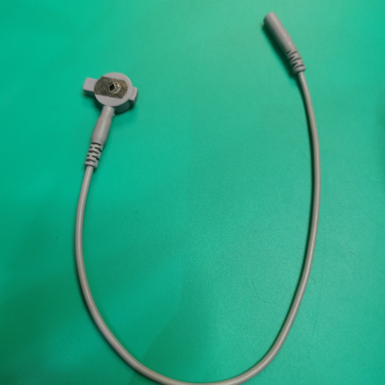 安规理疗线2.5孔转可调纽扣线医疗器械充电线美容仪理疗热疗线材