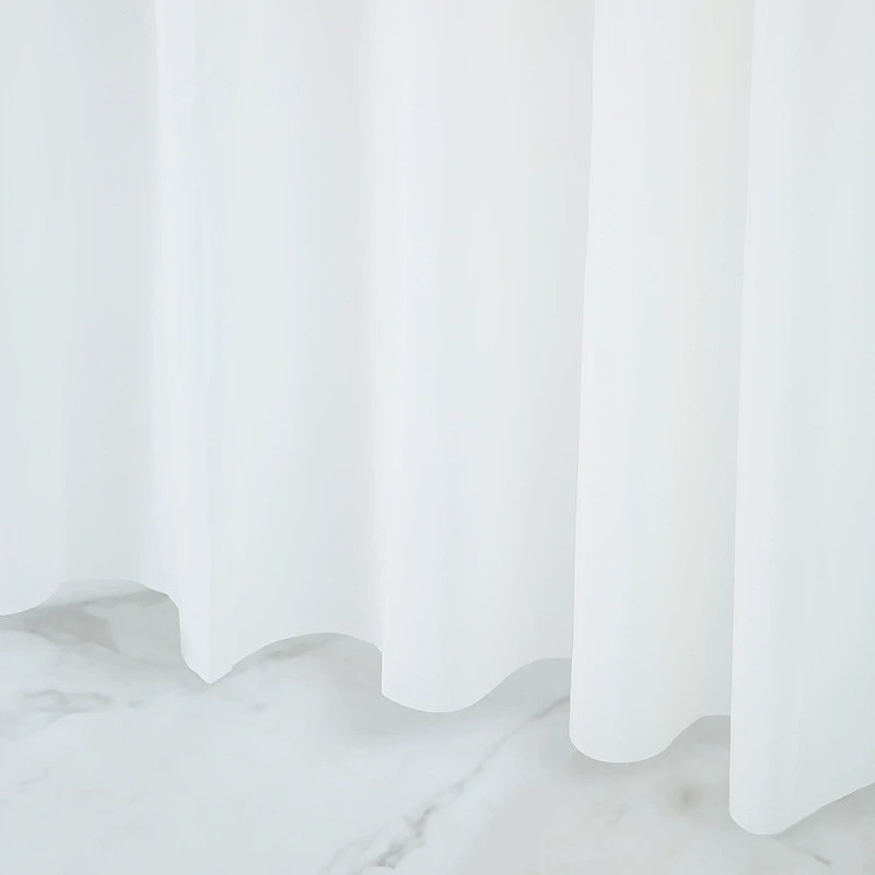 Waterproof Shower Curtain, Solid Design, Increased Thickness, 180×180 cm, Multi-Color