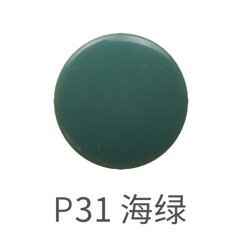 60 colores en stock T5 botón a presión de plástico pequeño lote de resina botón a presión ropa de bebé protección del medio ambiente POM botón a presión de plástico