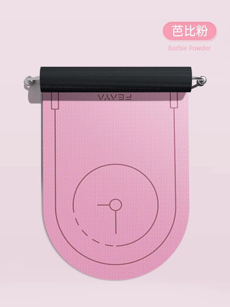 SA almohadilla de cuerda de salto de goma natural para hombres para el hogar, alfombra de piso inodoro, antideslizante, insonorizado, yoga especial para mujeres