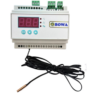 Temperature-driven pulse modulator for stepper motor control proportional valve to adjust opening and flow