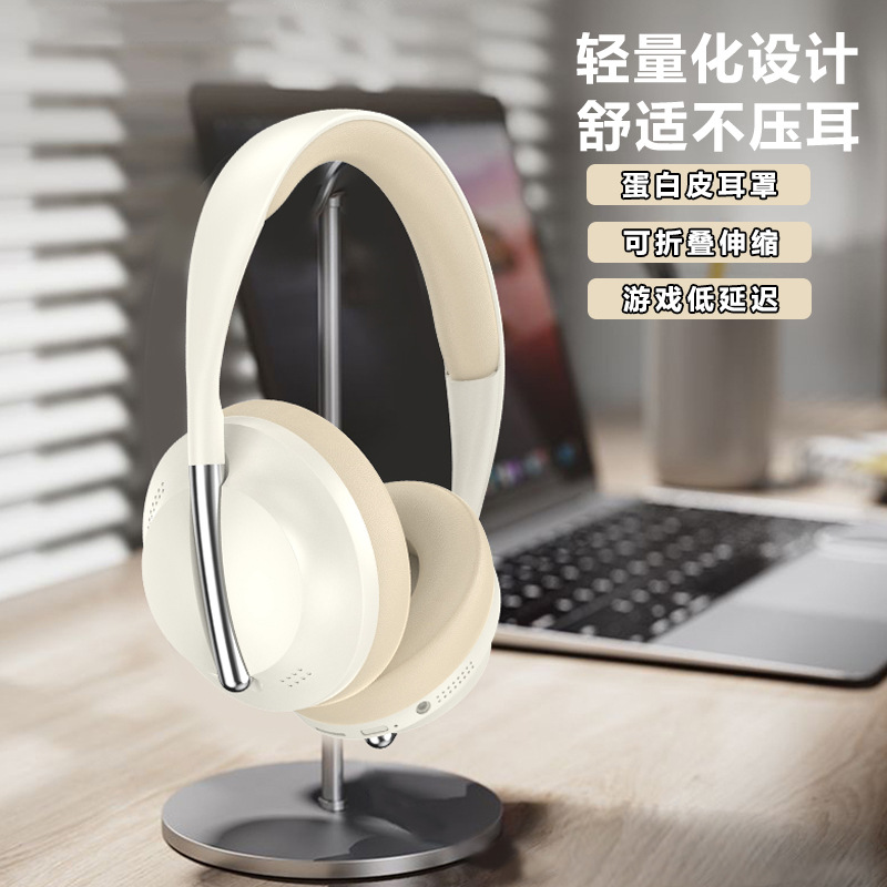 新款跨境专供头戴式蓝牙耳机无线音乐持久续航被动降噪3D立体耳麦