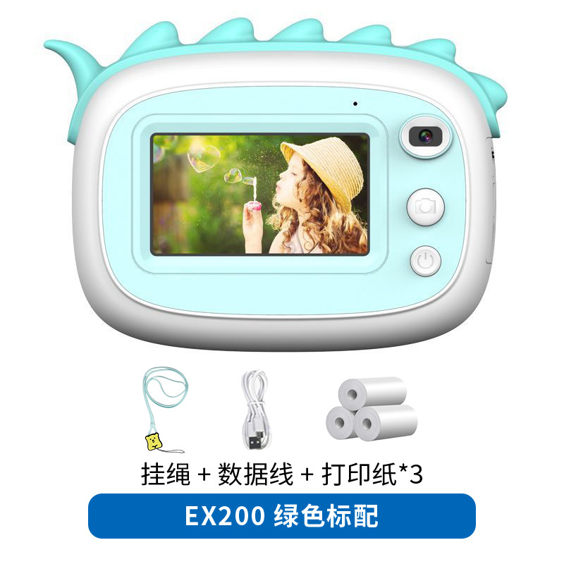 Nuevas cámaras transfronterizas para niños, cámara de mano, SLR, doble lente, juegos al aire libre, mini juguetes, cámara Polaroid