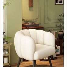 卧室电脑椅简约梳妆台凳子租房客厅休闲懒人沙发椅美甲店单人沙发