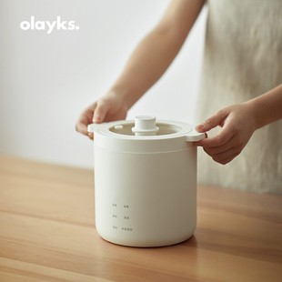 Olayks Olayk Mini Rice Cooker Smart Home Multi-Functional Small Rice Cooker 1.2L Capacity for One Person