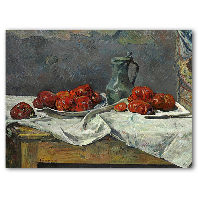 フランスポール高更世界名画レトロ芸術微噴掛画芯油絵キャンバス静止画|undefined