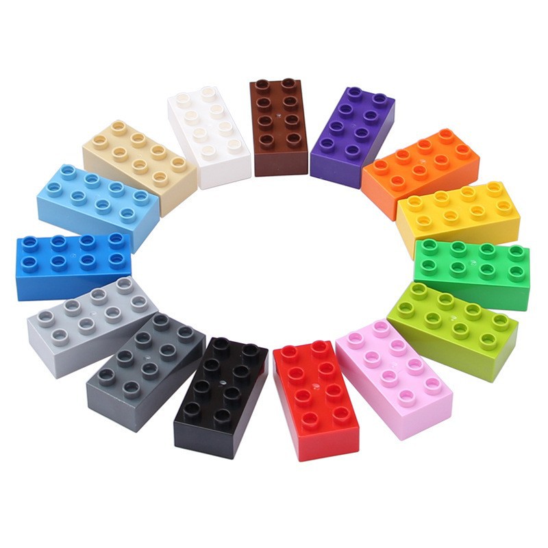 Bloques de construcción de partículas grandes para niños compatibles con Lego Montaje de bloques de construcción creativos para bebés Variedad de 3 años 6 juguetes educativos para niños y niñas