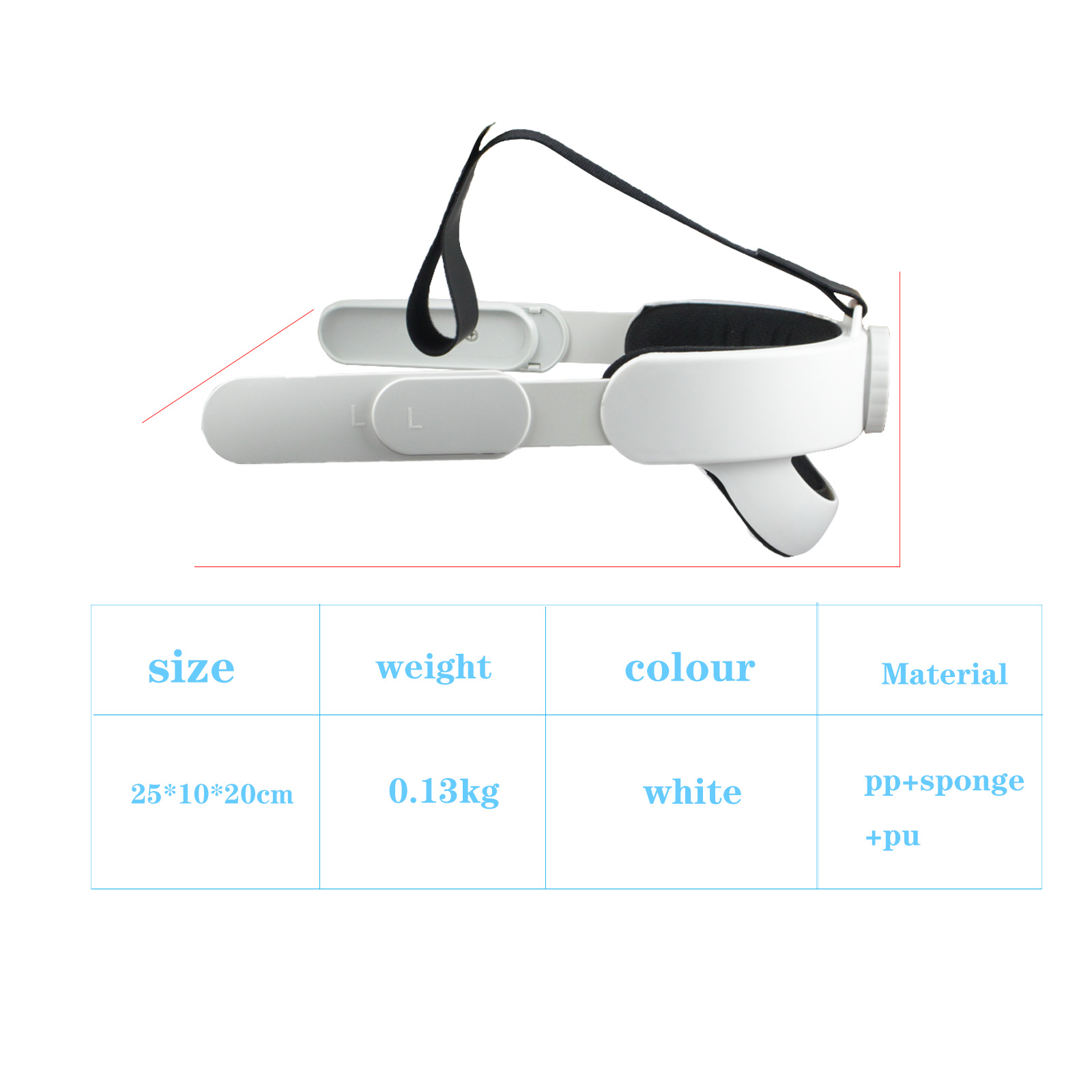 Mini Quest 2 Elite diadema; para oculus Quest 2 auriculares VR accesorios reemplazo cabeza desgaste