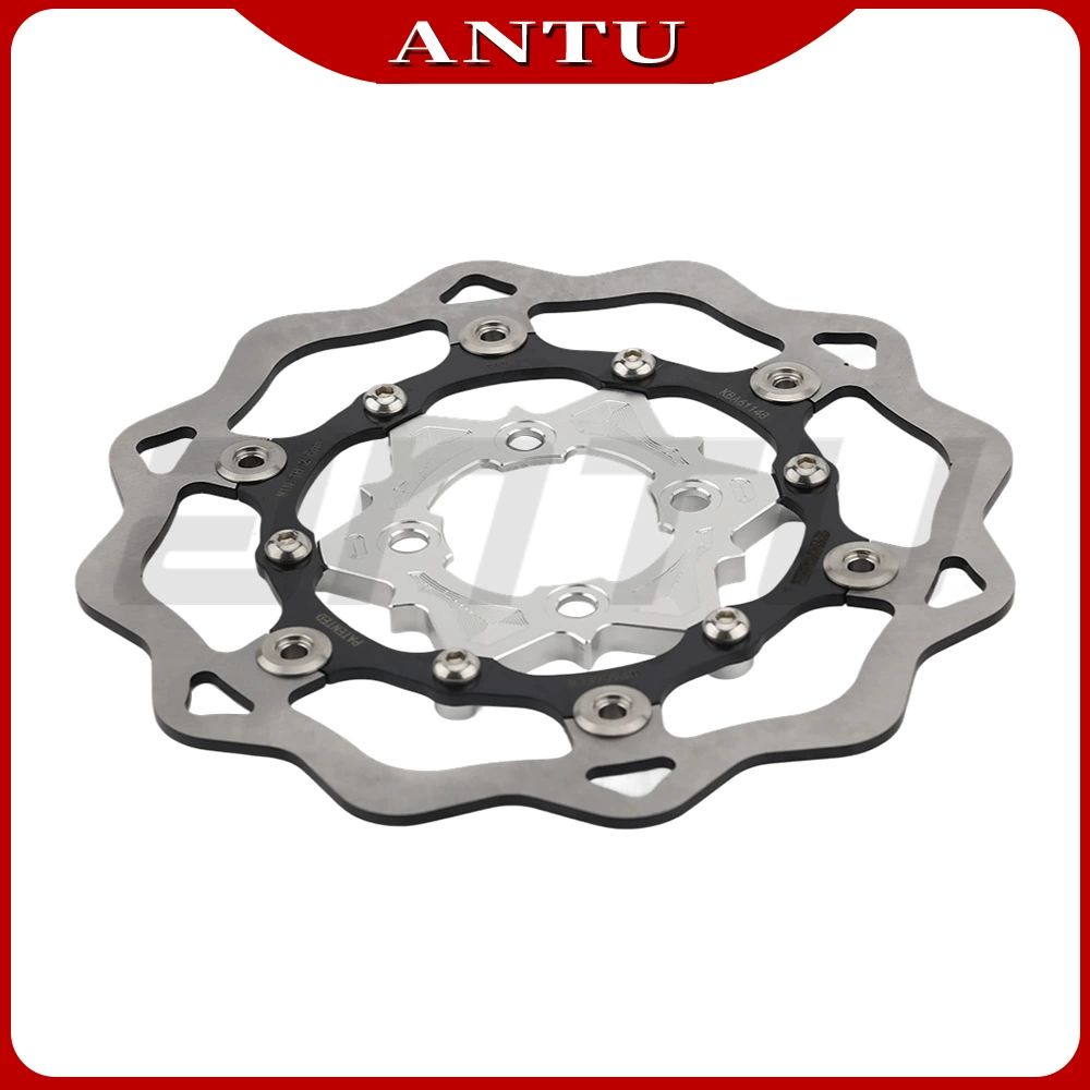 Аксессуары для мотоциклов LC150 Мотоцикл Модифицированный тормозной диск CNC Плавающий диск передний и задний тормозные диски 267MM