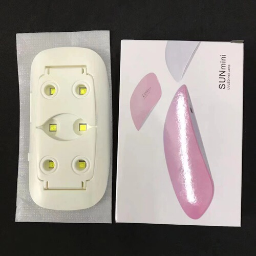 UV glue curing lamp, ultraviolet baking lamp, tempered glass film beauty nail polish hardening disinfection lamp, supports logo printing