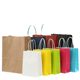 Kraft paper bag handbag milk tea coffee take-out packing bag gift clothing handbag custom logo