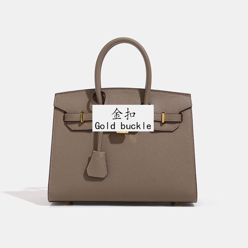 Classic Cross-Border Palm Print Platinum Bag Single Shoulder Crossbody Handheld Large Capacity Bag