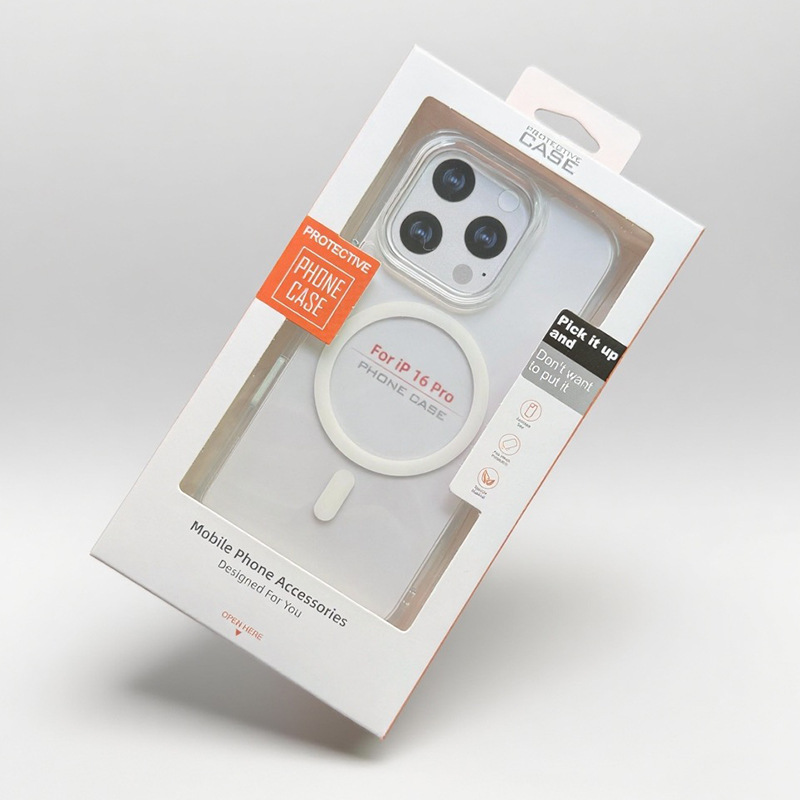 适用17Promax苹果17磁吸手机壳透明iPhone保护套16Promax强磁性力|undefined