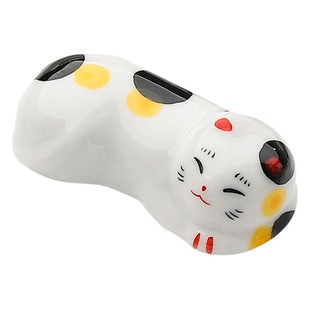 Fu Nian Creative Ceramic Cute Small Animal Pen Rack Pen Mountain Vegetable and Fruit Ornaments Mini Four Treasures of Study